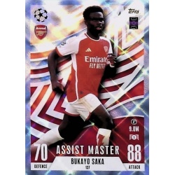 Bukayo Saka Arsenal Crystal Parallel 137