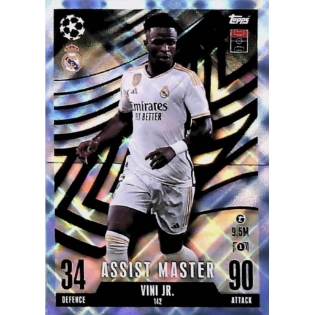 Vini Jr. Real Madrid Crystal Parallel 142