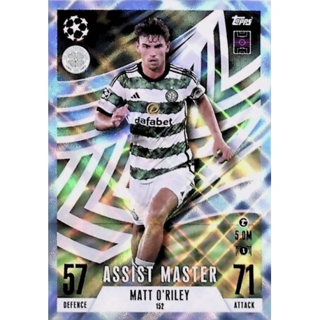 Matt O'Riley Celtic FC Crystal Parallel 152