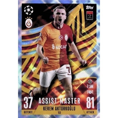 Kerem Aktürkoğlu AS Roma Crystal Parallel 153