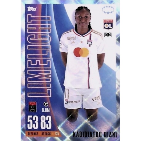 Kaddiatou Diani Olympique Lyon Crystal Parallel 173