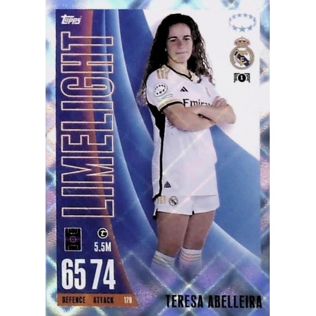 Teresa Abelleira Real Madrid Crystal Parallel 179