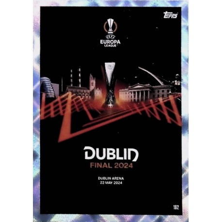 Dublin UEFA Europa League Crystal Parallel 182