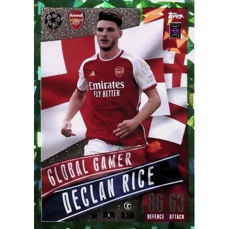 Declan Rice Arsenal FC Green Emerald 199