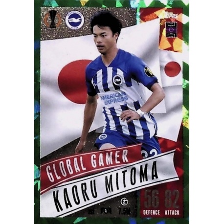 Kaoru Mitoma Brighton and Hove Albion Green Emerald 202