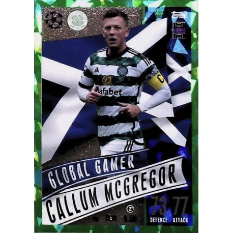 Callum McGregor Celtic FC Green Emerald 215