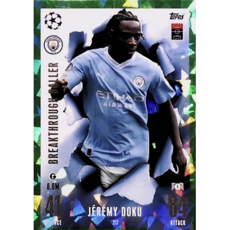 Jeremy Doku Manchester City Green Emerald 217