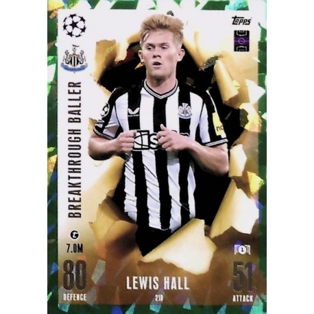 Lewis Hall Newcastle United FC Green Emerald 218