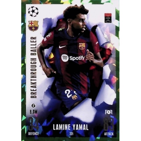 Lamine Yamal Barcelona Green Emerald 221