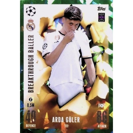 Arda Güler Real Madrid Green Emerald 222