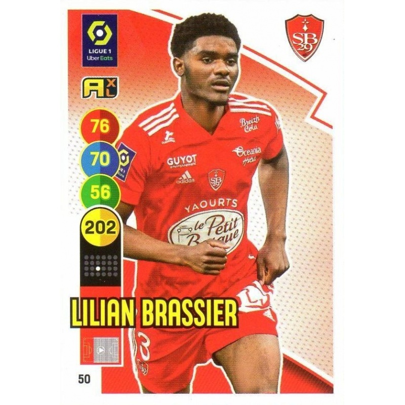 Buy Cards Lilian Brassier Stade Brestois 29 Adrenalyn XL Ligue 1 21/22