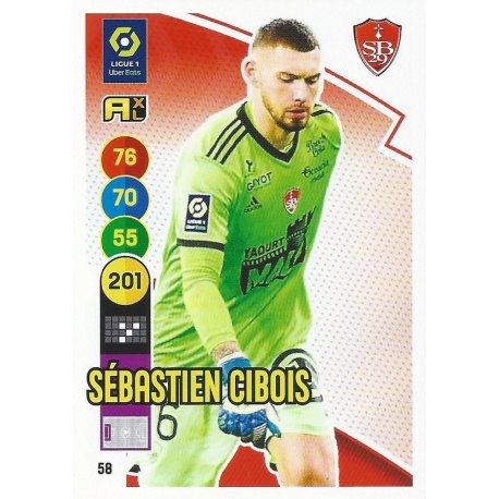 Sébastien Cibois Stade Brestois 29 58