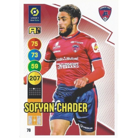 Sofyan Chader Clermont Foot 63 78