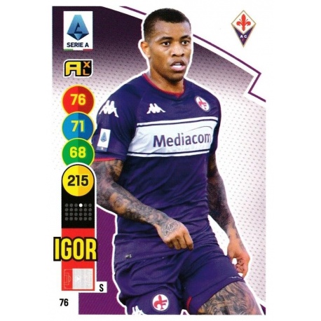 Sale Cards Igor Fiorentina Panini Calciatori Adrenalyn XL 2021-22