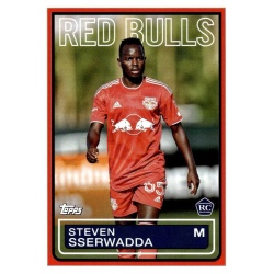 Steven Sserwadda 1983 Topps Futbol New York Red Bulls 83T-7