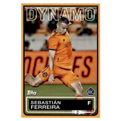 Sebastián Ferreira 1983 Topps Futbol Houston Dynamo 83T-8