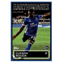 Ousseni Bouda 1983 Topps Futbol San Jose Earthquakes 83T-9