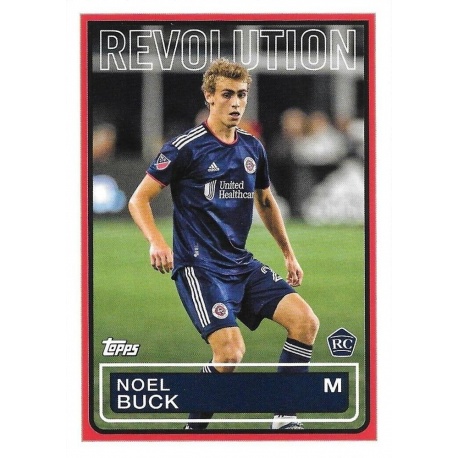 Noel Buck 1983 Topps Futbol New England Revolution 83T-10