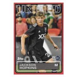 Jackson Hopkins 1983 Topps Futbol D.C. United 83T-11