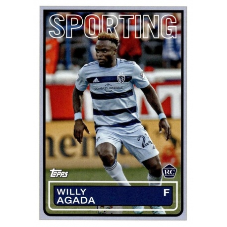 Willy Agada 1983 Topps Futbol Sporting Kansas City 83T-13