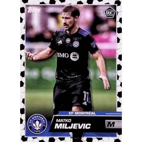 Matko Miljevic Soccer Tile Parallel CF Montréal 13