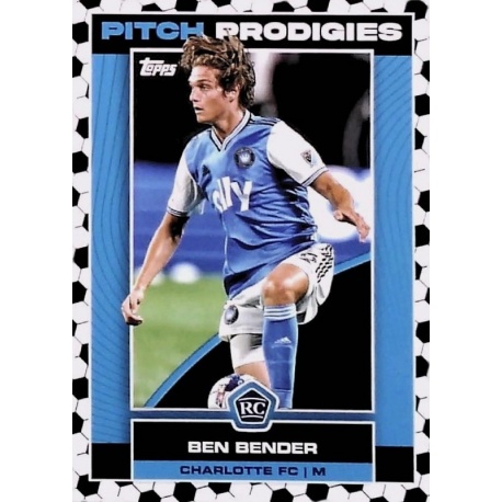 Ben Bender Soccer Tile Parallel Charlotte FC 115