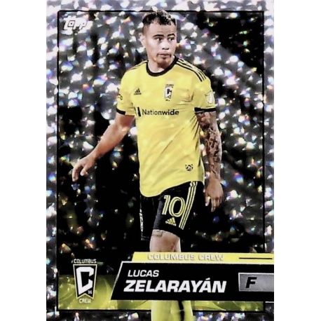 Lucas Zelarayán Icy White Foil Columbus Crew 17