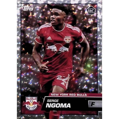 Serge Ngoma Icy White Foil New York Red Bulls 89