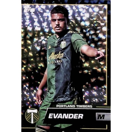 Evander Icy Black Foil Portland Timbers 65