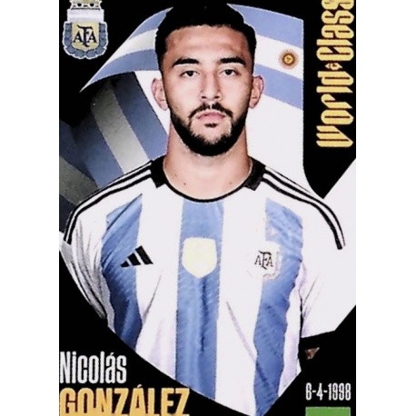 Nicolás González Argentina 167