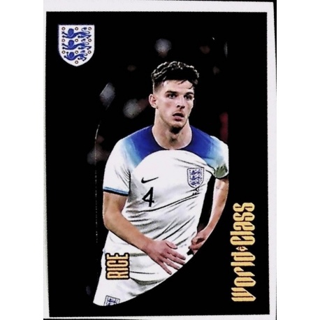 Buy Sticker Declan Rice Line-Up England Panini FIFA World Class 2024