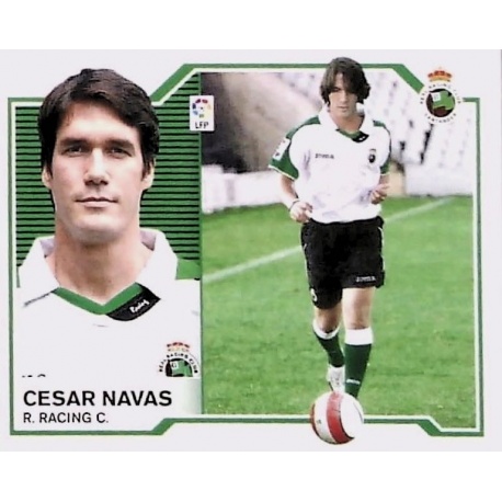 Cesar Navas Coloca Racing Santander