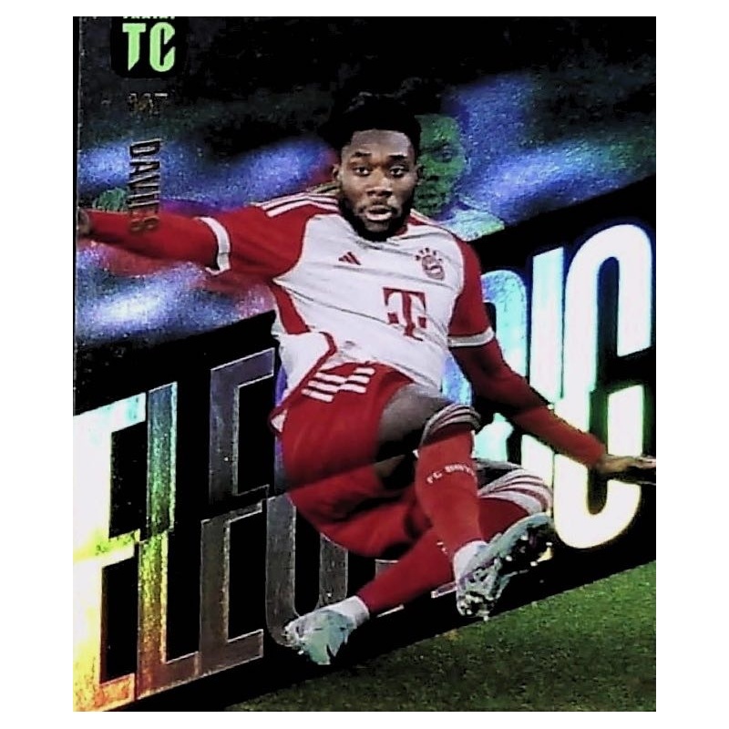 Offer Soccer Cards Alphonso Davies Electric Bayern Munich Top 