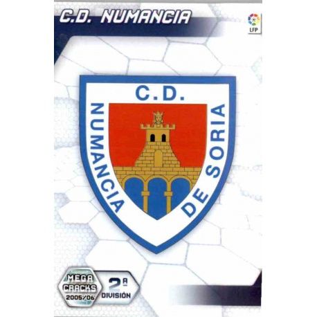 C.D. Numancia Escudos 2º División 416 Megacracks 2005-06