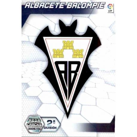 Albacete Balompie Escudos 2º División 417 Megacracks 2005-06