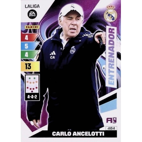 Carlo Ancelotti Entrenador Real Madrid 484