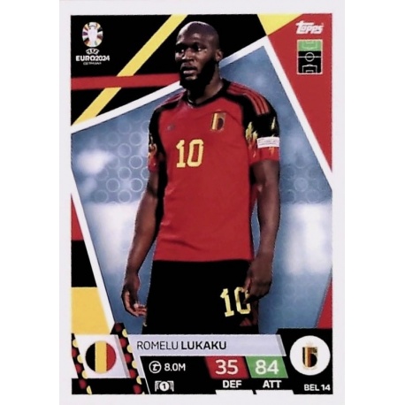 Romelu Lukaku Belgium BEL 14