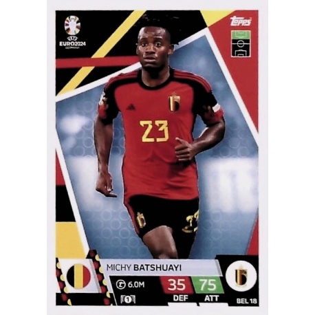 Michy Batshuayi Belgium BEL 18