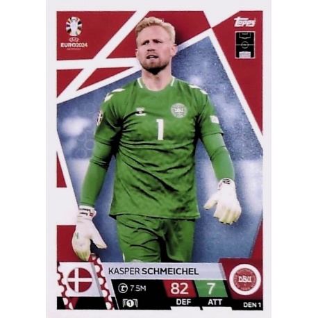 Kasper Schmeichel Dinamarca DEN 1