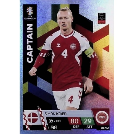 Simon Kjaer Captain Denmark DEN 2