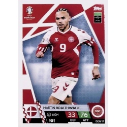 Martin Braithwaite Denmark DEN 17