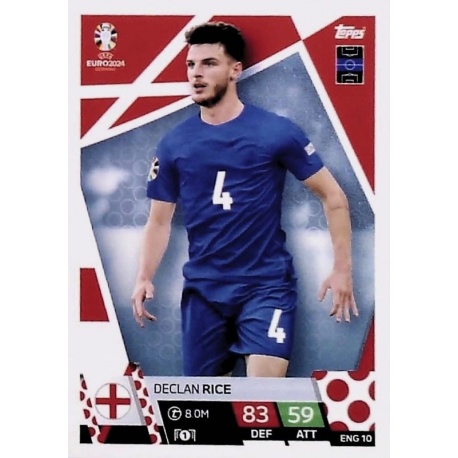 Declan Rice Inglaterra ENG 10