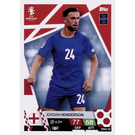 Jordan Henderson England ENG 12