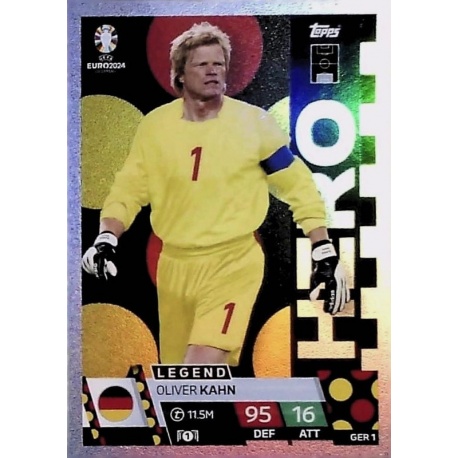 Oliver Kahn Hero Germany GER 1