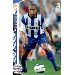 Jorge Andrade Deportivo Coruña 132 Megacracks 2005-06