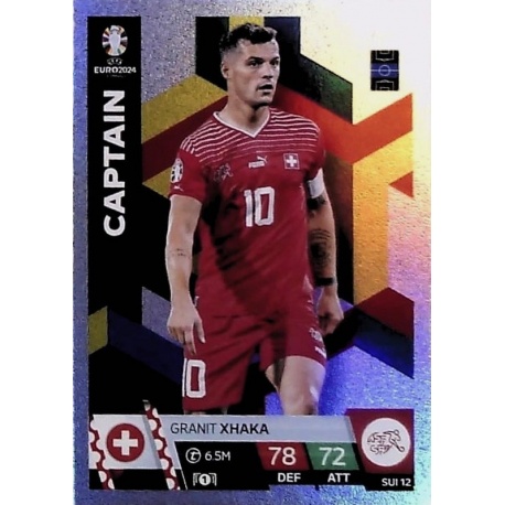 Granit Xhaka Captain Swiss SUI 12