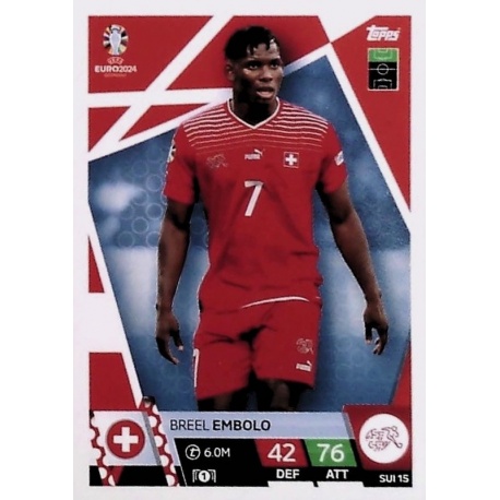 Breel Embolo Suiza SUI 15