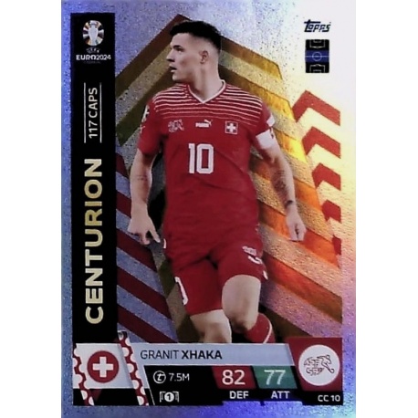 Granit Xhaka Centurion Suiza CC 10