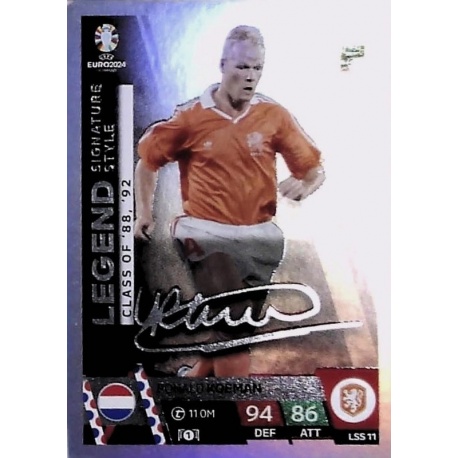 Ronald Koeman Legend Signature Style Netherlands LSS 11