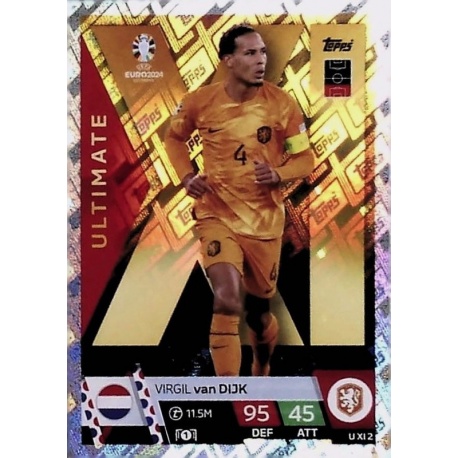 Virgil van Dijk Ultimate XI Netherlands U XI 2